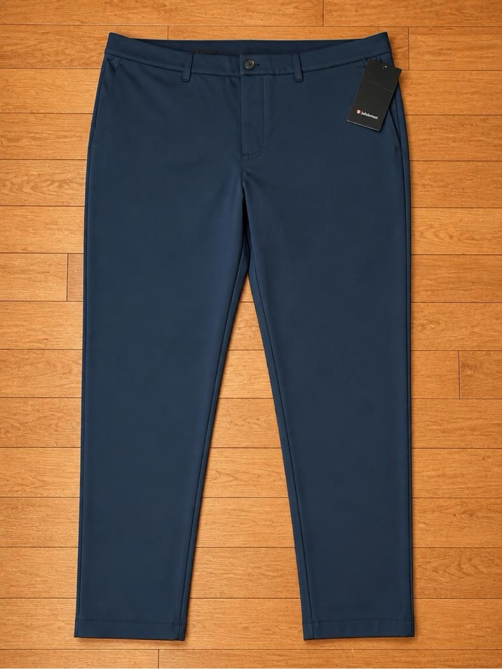NWT Lululemon ABC Classic-Fit Trouser Warpstreme Pants Men 38x30 OBSI Black
